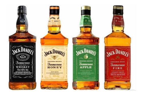 Jack Daniels Pack 4 Unidades 1 Litro!! 0