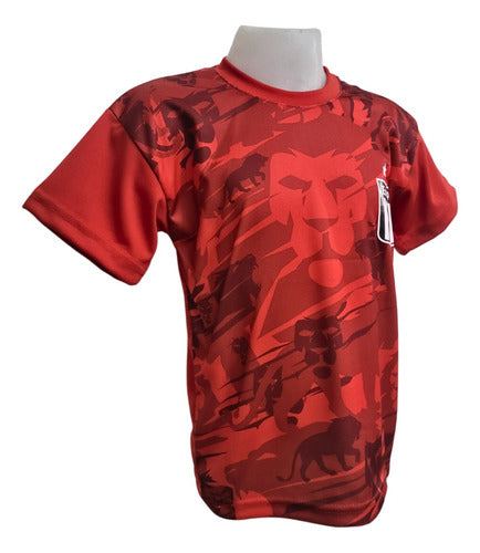 Official Estudiantes De La Plata Kids T-Shirt 2023/2024 - Training Model - Red 2