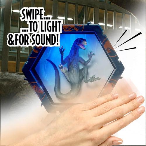 Wow! Pods Figura Jurassic World Blue Con Luz & Sonido 4