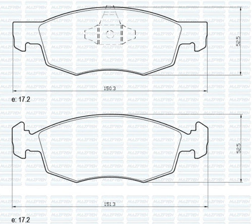 Kit Discos Y Pastillas De Freno Fiat Grand Siena 1.4 1.6 5