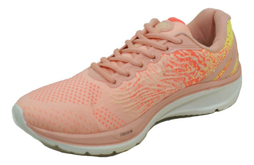 Olympikus Fluido Women’s Sneakers in Peach/Coral 3