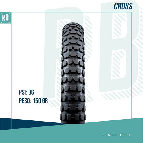 Pack of 2 Imperial Cord 14 x 1 3/4 Cross Bike Tires Kit 1