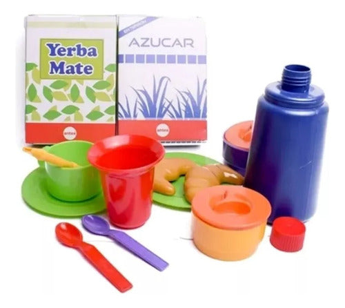 Antex Canasta Set De Mate Juego Infantil Cocina Y Accesorios 2