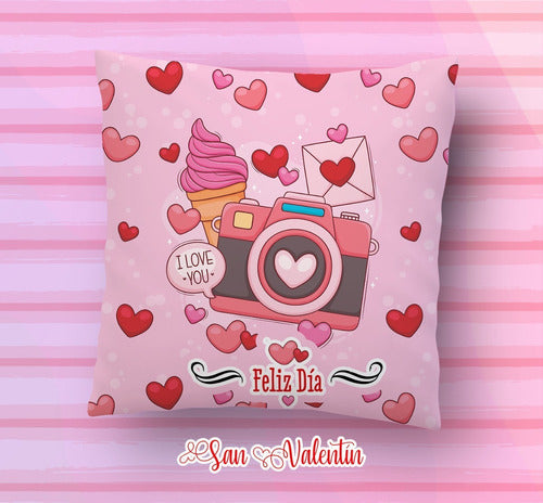 Plantillas Para Sublimar Almohadones San Valentin Enamorados 2