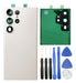 Ubrokeifixit Cream Rear Glass Cover for Samsung Galaxy S23 Ultra 0