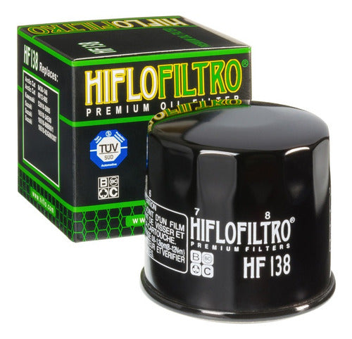 Filtro Aceite Hiflo Hf138 V-strom 650 Suzuki 16510-03g00 0