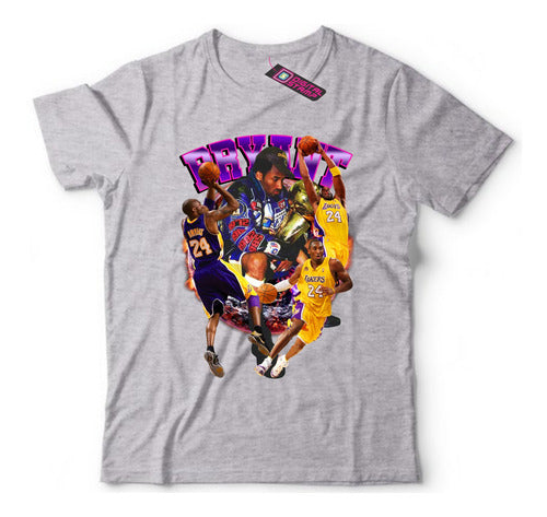 Kobe Bryant NBA Lakers 24 KB20 DTG T-Shirt 5