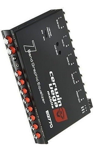 Cerwin Vega Eq-770 E De 7 Bandas Parametrico Con Entrada Au 0