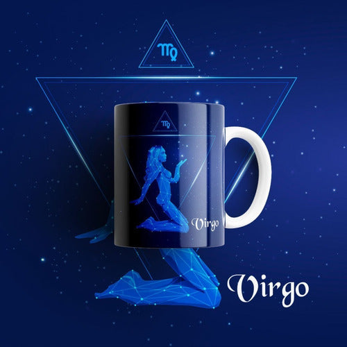 Diseños Plantillas Para Tazas Signos Zodiaco Sublimar M10 7