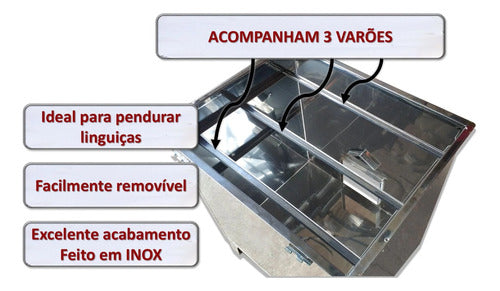 Defumador De Alimentos Inox D-500 5