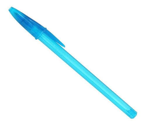BIC Cristal Fashion Turquoise Ballpoint Pen (x50 Units) 0