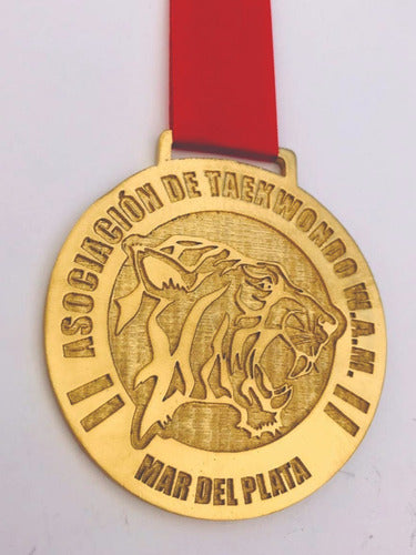 Beltramino Medalla Karate Personalizada (70mm) 3