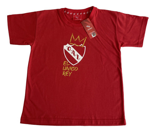 Independiente Oficial Remera De Niño El Único Rey 0