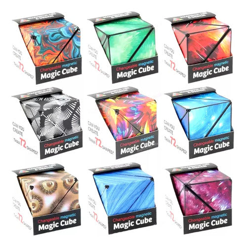 Magnetic Art & Design Cubo Magico 72 Formas Ingenio Antiestres Fidget Toys 3d 1