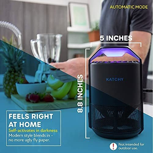 Katchy Automatic Indoor Insect Trap with Fan and UV Light 4