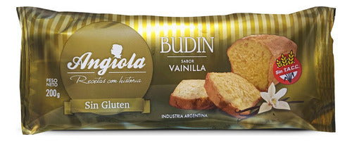 Angiola Gluten-Free Vanilla Cake 200g 0