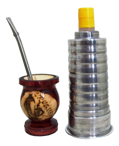 Juego De Mate, Termo Y Bombilla Para Los Más Chicos !! 0