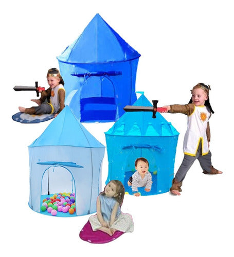 Out Kids' Play Tent Castle - Self-Assembly 0