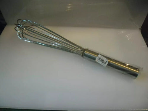 Up - Date Professional Hand Whisk Stainless Steel 35 cm Thick Wire 1