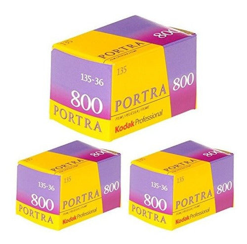 Kodak Professional Portra 800 - Pack of 3 0