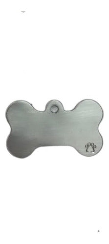 Luna Accesorios Dog Tags S/grave Bone With Clover Heart Paw 90u 1