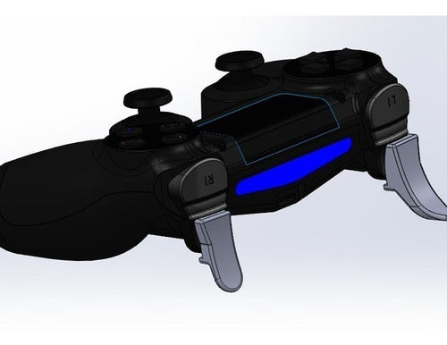 Gatilho Extensor Triggers Controle Ps4 L2+r2 - Várias Cores! 0