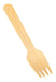 Iberia Disposable Wooden Forks (x 100 Units) 1