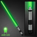 Sable Verde Luz De 71 Cm Con 22 Leds Brillantes Verdes 2