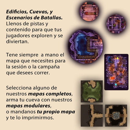 Battlemat Custom - Diseño / Grilla / Medidas 1