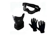 Kit Gloves First Goggles Cross Enduro Bagattini 0