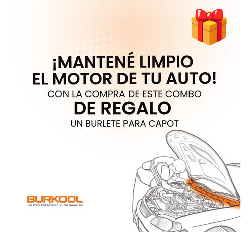 New Trade - Burkool Door and Trunk Seal Kit for Renault 9 + Surprise Gift - Kit Burletes De Puerta Y Baúl Renault 9 +  Regalo