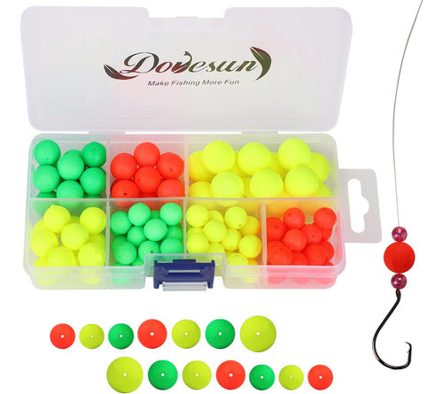 Kit Accesorios Pesca Dovesun Flotantes Cilíndrico C/aparejos 0