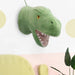 Decoração De Parede Com Cabeça De Dinossauro Decoração Verde 6