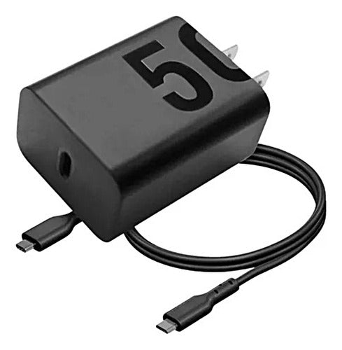 Motorola Fast Charging 50W Charger + USB-C Cable 0