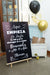 Wooden Wedding Sign 100x70 cm with Easel Included 4