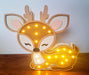 Hand-painted Wooden LED Children's Lamp/ Deer Lamp/ Bedside Lamp 2