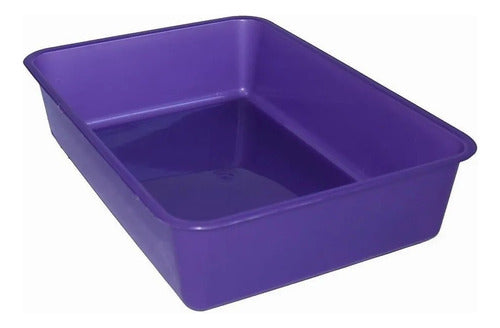 Luzo Jumbo Cat Litter Tray 52cm x 35cm x 10.50cm 2