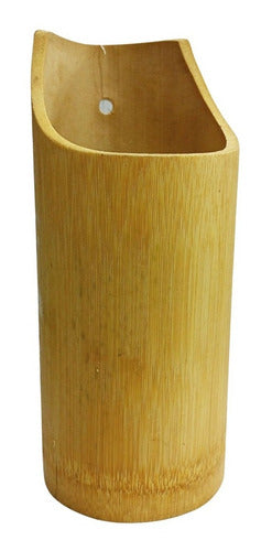 Bamboo Spatula Holder Cutlery Organizer 1