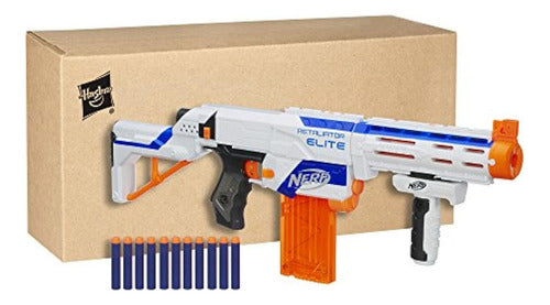 Nerf, Pistola De Juguete Lanza Dardos Retaliator 2