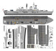 MODELO PARA IMPRIMIR Portaaviones HMS Invencible 1:400 Papercraft Full (x Email) 0