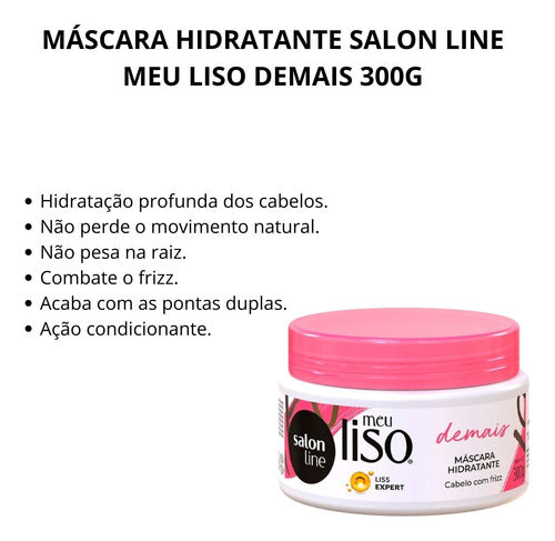 Salón Line Máscara Hidratante Meu Liso Demais 1