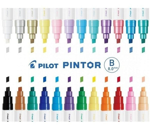 Pilot Painter Thick Markers (B) | Pilot | Silver 2