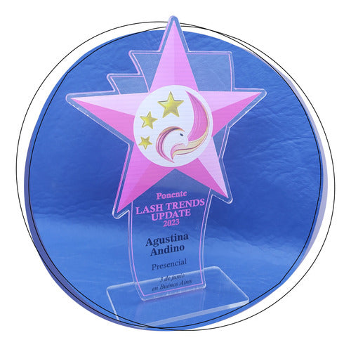 Laser Disor Full Color Acrylic Awards, Plaques, Trophies 10x15cm 0