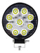 Set of 10 Circular 9-LED 27 Watts 12V High Quality LED Lights 3