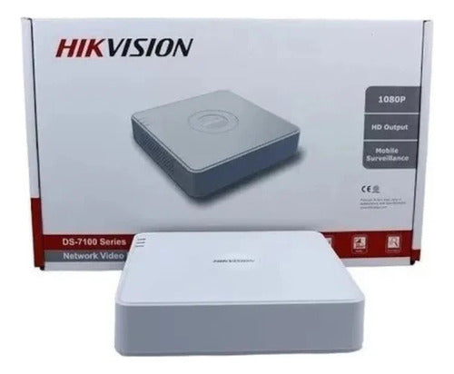 Dvr Hikvision Ds-7104hqhi-k1 4 Canales Turbo Hd 1080p 0