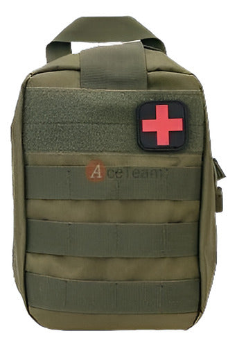 Tactical Military First Aid Bag Bolsa Emergencia Médica Supe 0