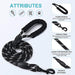 Petmegoo - Durable Reflective Leash, Tangle-Proof 1