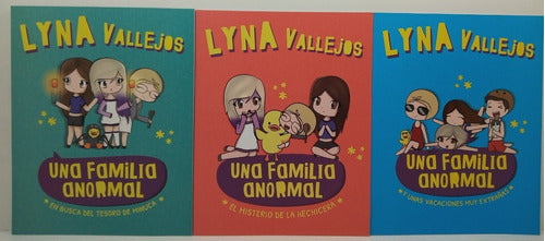 SORELLA LIBROS - Lot of 3 Books - A Strange Family - Lyna Vallejos 1