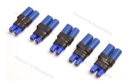 Lot(5) EC5 Male to Female EC3 Ultra Compact Lipo Battery Adapter 1