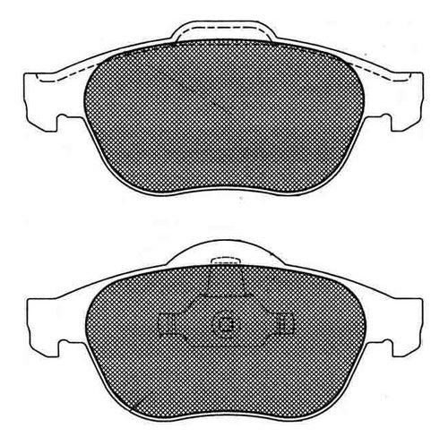 Pastillas Freno Para Renault Lagunaii 1.6-2.0-2.2 16v Dci 1